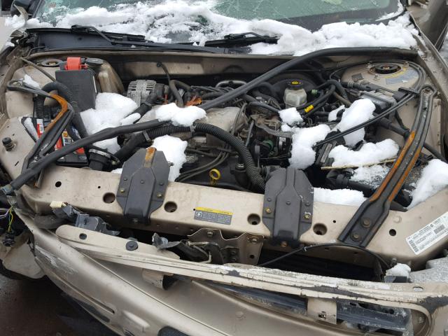 2G4WS52J421261643 - 2002 BUICK CENTURY CU TAN photo 7