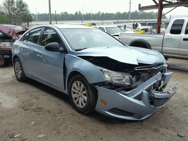 1G1PD5SH1B7222195 - 2011 CHEVROLET CRUZE LS BLUE photo 1