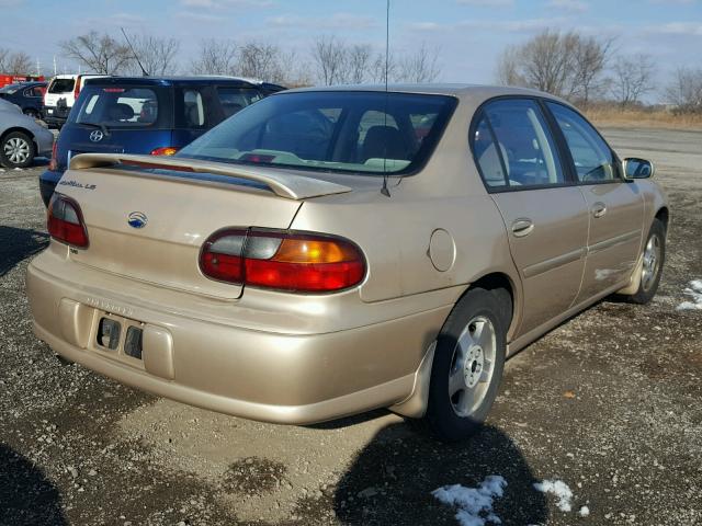 1G1NE52J12M683857 - 2002 CHEVROLET MALIBU LS GOLD photo 4