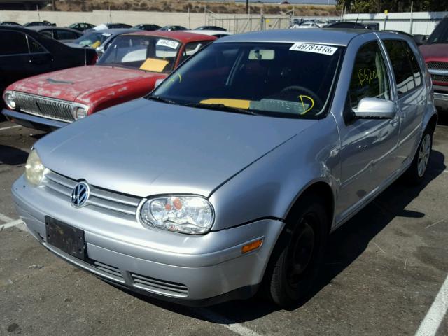 9BWFL61J264002576 - 2006 VOLKSWAGEN GOLF GL SILVER photo 2