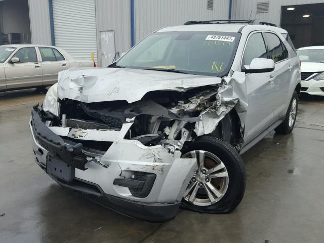 2GNALDEK8C1239549 - 2012 CHEVROLET EQUINOX LT SILVER photo 2