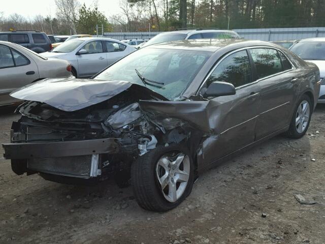 1G1ZB5E04CF226365 - 2012 CHEVROLET MALIBU LS BROWN photo 2