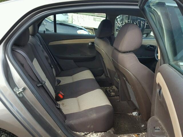 1G1ZB5E04CF226365 - 2012 CHEVROLET MALIBU LS BROWN photo 6