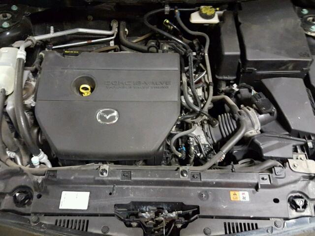 JM1BL1H53A1127102 - 2010 MAZDA 3 S BLACK photo 7