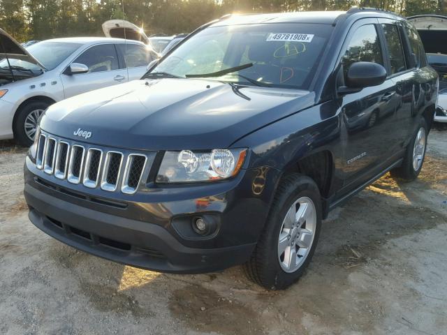 1C4NJCBA3ED594870 - 2014 JEEP COMPASS SP 蓝色 照片 2