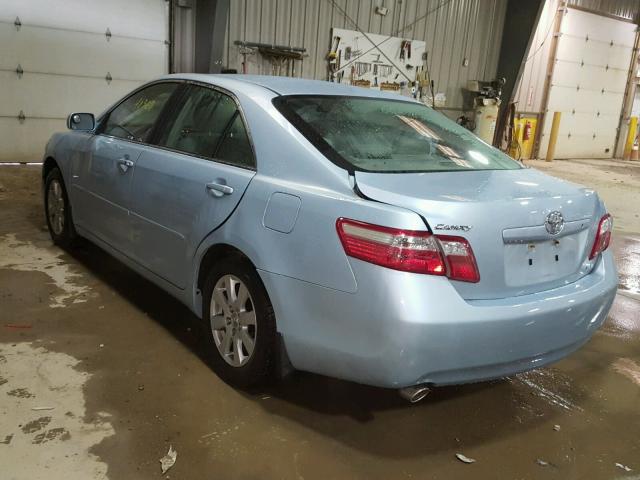 JTNBK46K173021883 - 2007 TOYOTA CAMRY NEW BLUE photo 3