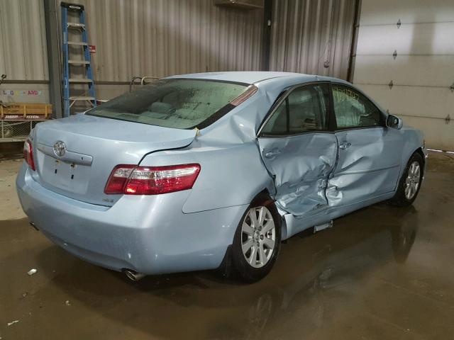 JTNBK46K173021883 - 2007 TOYOTA CAMRY NEW BLUE photo 4