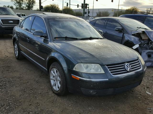 WVWPD63B34P158297 - 2004 VOLKSWAGEN PASSAT GLS GREEN photo 1