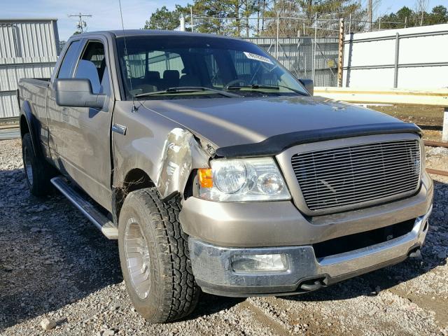 1FTPX14525FA83571 - 2005 FORD F150 GOLD photo 1