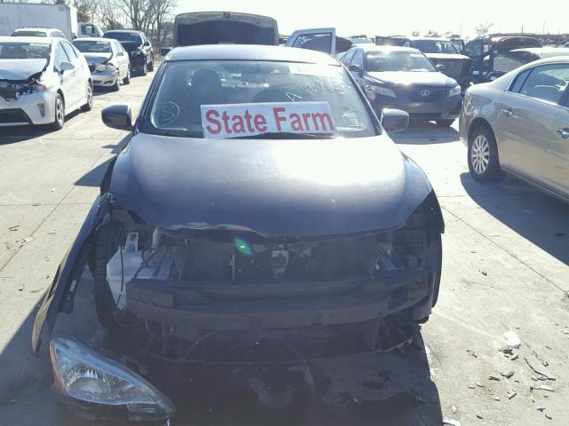 3N1AB7AP2DL689179 - 2013 NISSAN SENTRA S GRAY photo 9