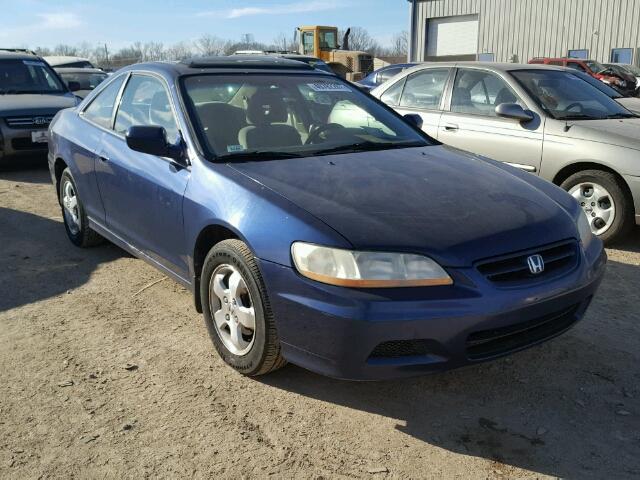 1HGCG32592A003030 - 2002 HONDA ACCORD EX BLUE photo 1