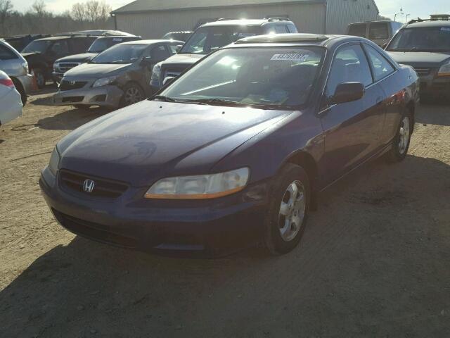 1HGCG32592A003030 - 2002 HONDA ACCORD EX 蓝色 照片 2