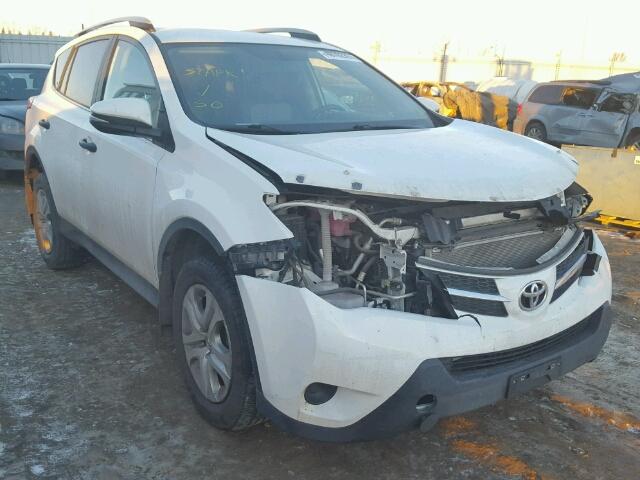 2T3BFREV8DW027450 - 2013 TOYOTA RAV4 LE WHITE photo 1