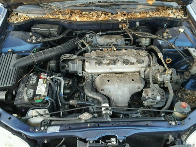 1HGCG56462A019957 - 2002 HONDA ACCORD LX BLUE photo 7