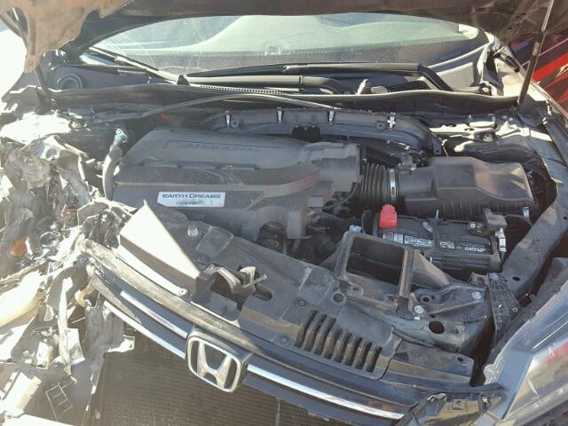 1HGCR3F82DA042673 - 2013 HONDA ACCORD EXL BLACK photo 7