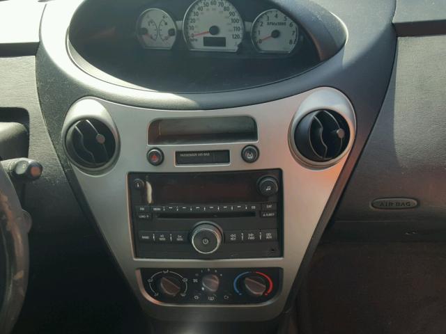 1G8AW15B67Z101417 - 2007 SATURN ION LEVEL GRAY photo 9