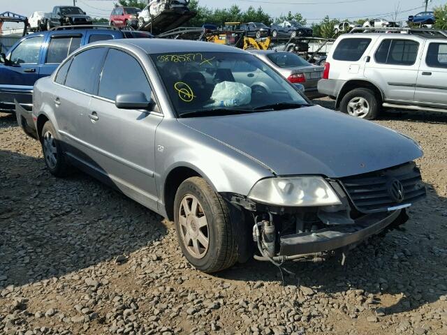 WVWPD63B91P132668 - 2001 VOLKSWAGEN PASSAT GLS GRAY photo 1