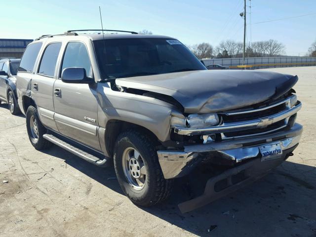 1GNEC13T91J293697 - 2001 CHEVROLET TAHOE C150 TAN photo 1