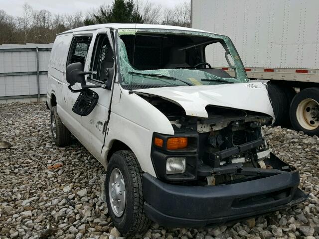 1FTNE2EL4ADA11115 - 2010 FORD ECONOLINE WHITE photo 1