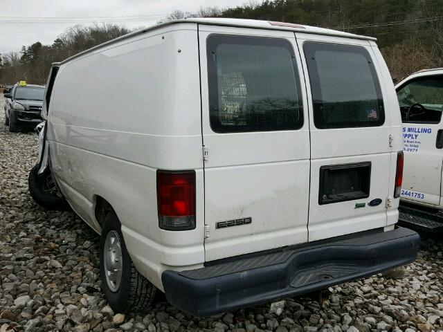 1FTNE2EL4ADA11115 - 2010 FORD ECONOLINE WHITE photo 3