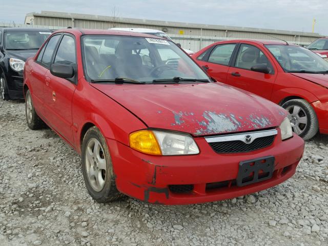 JM1BJ2219X0155888 - 1999 MAZDA PROTEGE ES RED photo 1