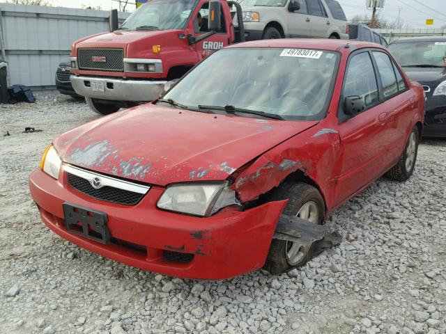 JM1BJ2219X0155888 - 1999 MAZDA PROTEGE ES 红色 照片 2