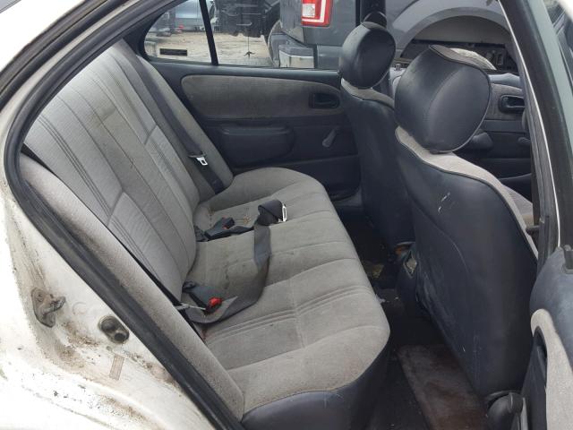 1Y1SK5265VZ458200 - 1997 GEO PRIZM BASE WHITE photo 6