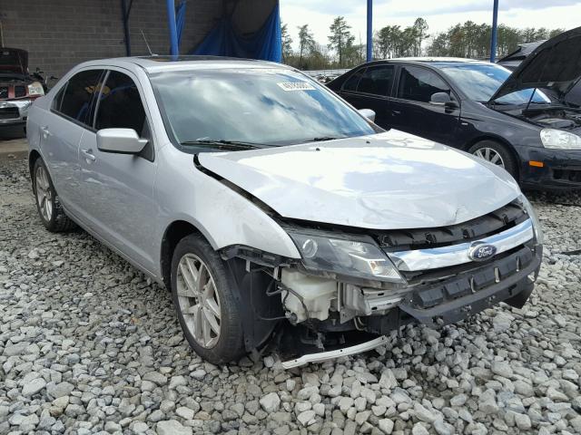 3FAHP0JG5AR272822 - 2010 FORD FUSION SEL SILVER photo 1