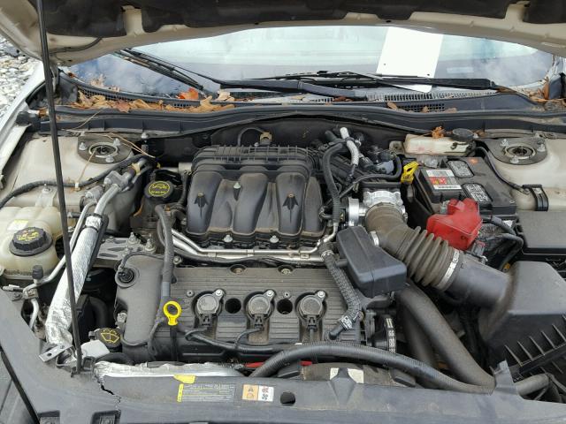 3FAHP0JG5AR272822 - 2010 FORD FUSION SEL SILVER photo 7