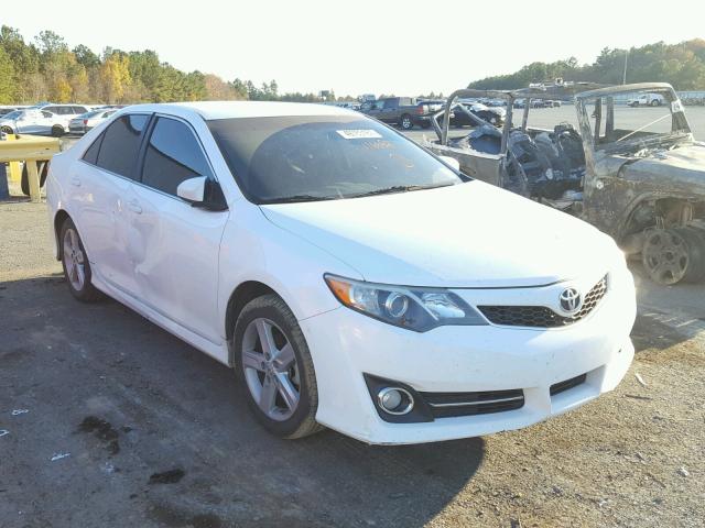 4T1BF1FK8CU116688 - 2012 TOYOTA CAMRY BASE WHITE photo 1