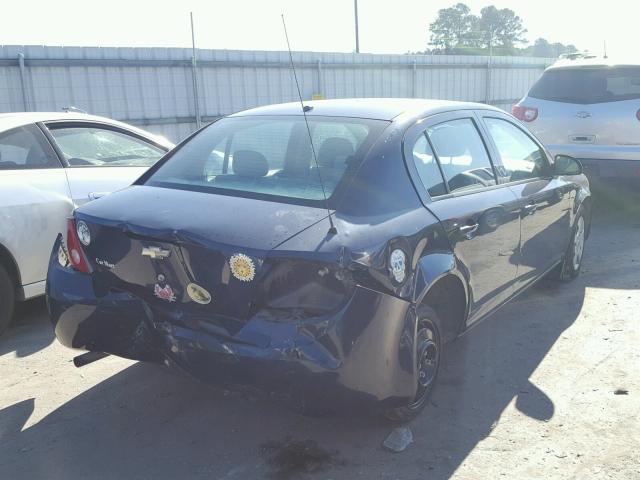 1G1AL58F987112356 - 2008 CHEVROLET COBALT LT BLUE photo 4