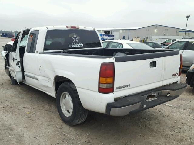 2GTEC19V5Y1274165 - 2000 GMC NEW SIERRA WHITE photo 3