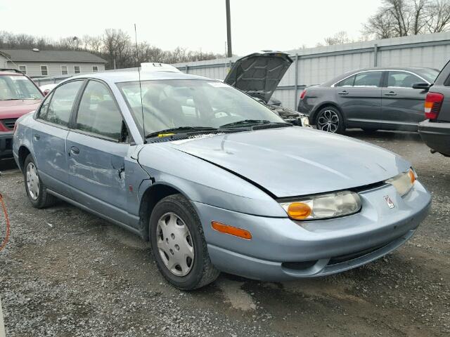 1G8ZH52872Z121780 - 2002 SATURN SL1 BLUE photo 1