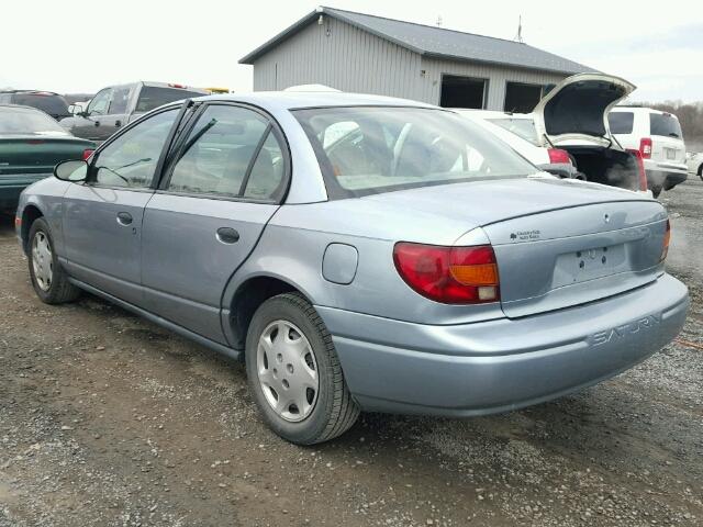 1G8ZH52872Z121780 - 2002 SATURN SL1 BLUE photo 3