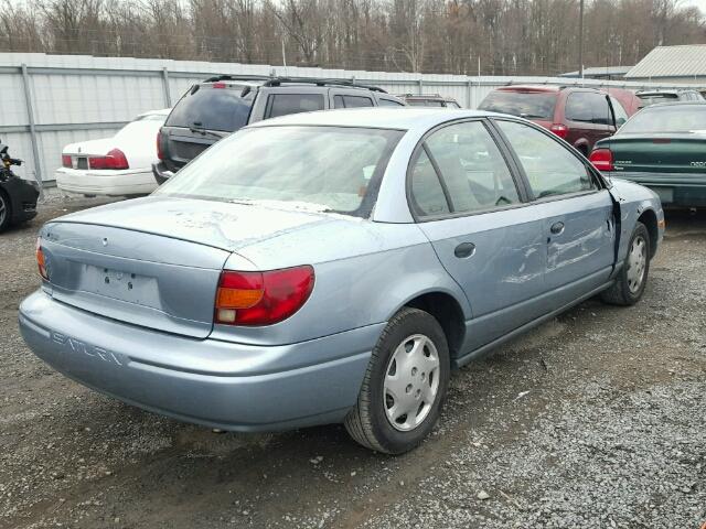 1G8ZH52872Z121780 - 2002 SATURN SL1 BLUE photo 4