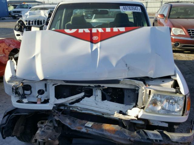 1FTYR10D79PA58001 - 2009 FORD RANGER WHITE photo 9