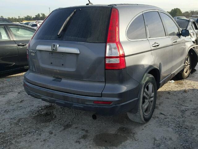 5J6RE3H73BL004261 - 2011 HONDA CR-V EXL GRAY photo 4