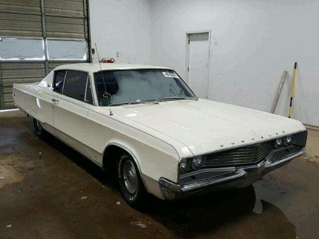 CE23G8C251685 - 1968 CHRYSLER NEWPORT WHITE photo 1