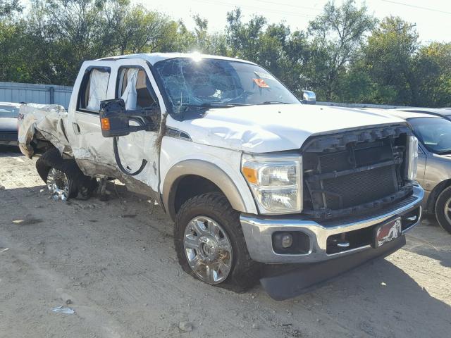 1FT7W2BT5DEB07067 - 2013 FORD F250 SUPER WHITE photo 1