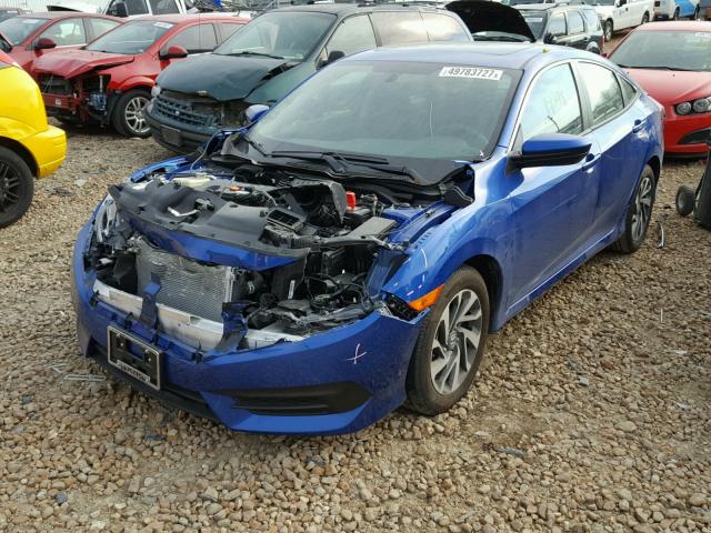 19XFC2F74HE041509 - 2017 HONDA CIVIC EX 蓝色 照片 2