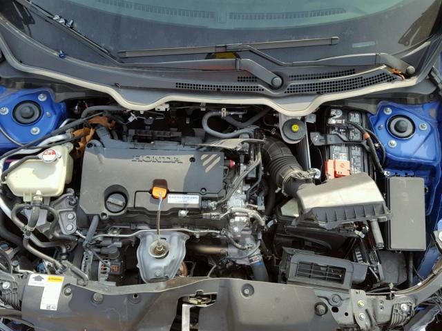 19XFC2F74HE041509 - 2017 HONDA CIVIC EX 蓝色 照片 7
