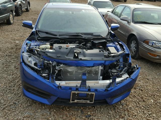 19XFC2F74HE041509 - 2017 HONDA CIVIC EX 蓝色 照片 9