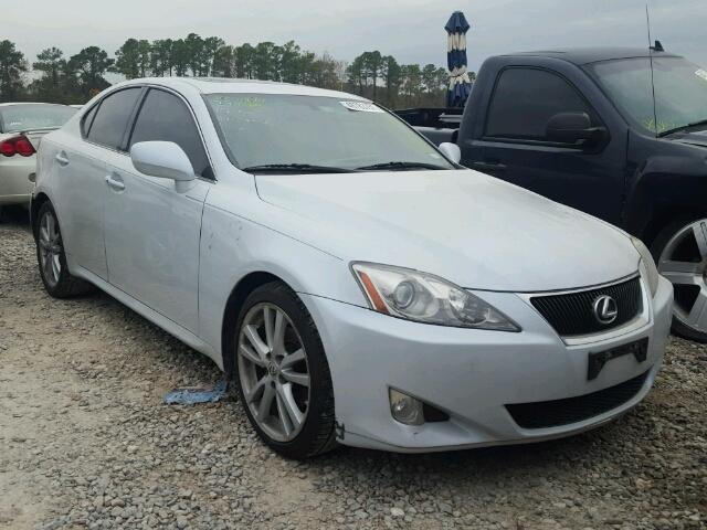 JTHBK262X72043166 - 2007 LEXUS IS 250 WHITE photo 1