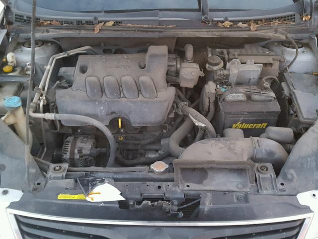 3N1AB6AP8AL657049 - 2010 NISSAN SENTRA 2.0 SILVER photo 7