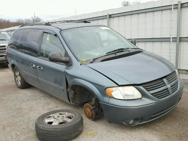 2D4GP44LX5R437347 - 2005 DODGE GRAND CARA GREEN photo 1