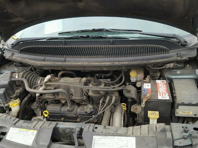 2D4GP44LX5R437347 - 2005 DODGE GRAND CARA GREEN photo 7