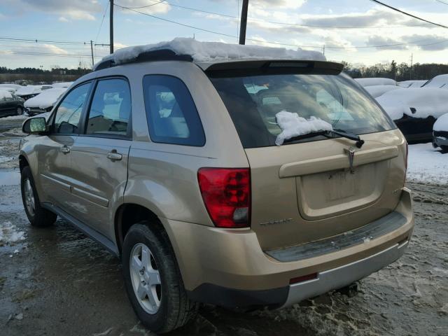 2CKDL73F766113969 - 2006 PONTIAC TORRENT BEIGE photo 3