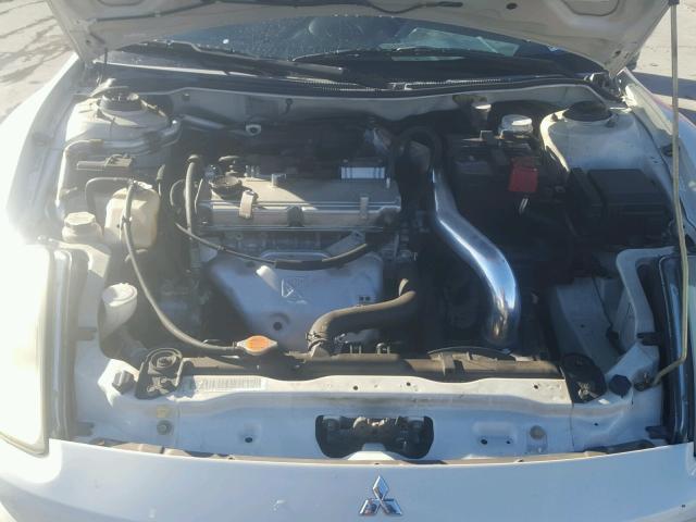 4A3AC44G35E002388 - 2005 MITSUBISHI ECLIPSE GS CREAM photo 7