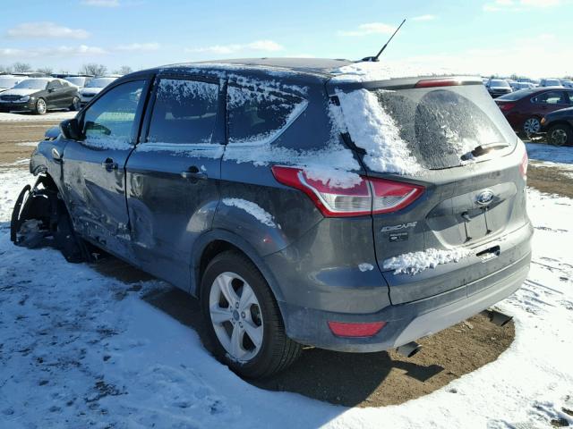 1FMCU0G71FUC57248 - 2015 FORD ESCAPE SE BLACK photo 3