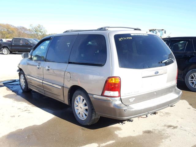 2FMDA58432BB28555 - 2002 FORD WINDSTAR L SILVER photo 3